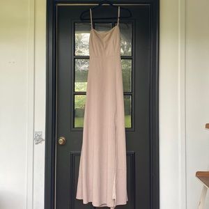 Birdy Grey bridesmaid dress size small in the color taupe